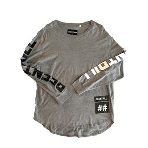 BeenTrill Gray Men's Long Sleeve Shirt Size L